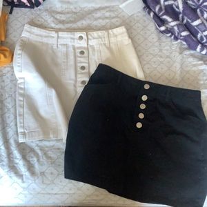 Bundle of two mini skirts